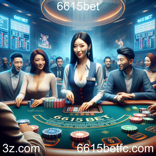 Experimente a Categoria 'Ao Vivo' no 6615bet